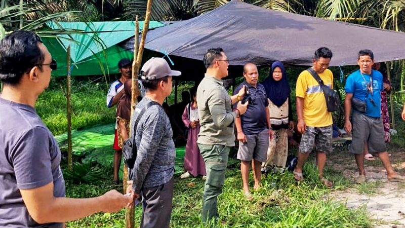 Ratusan Warga Duduki Lahan Sawit Bersengketa, Desak Pemkab Kotim Turun Tangan