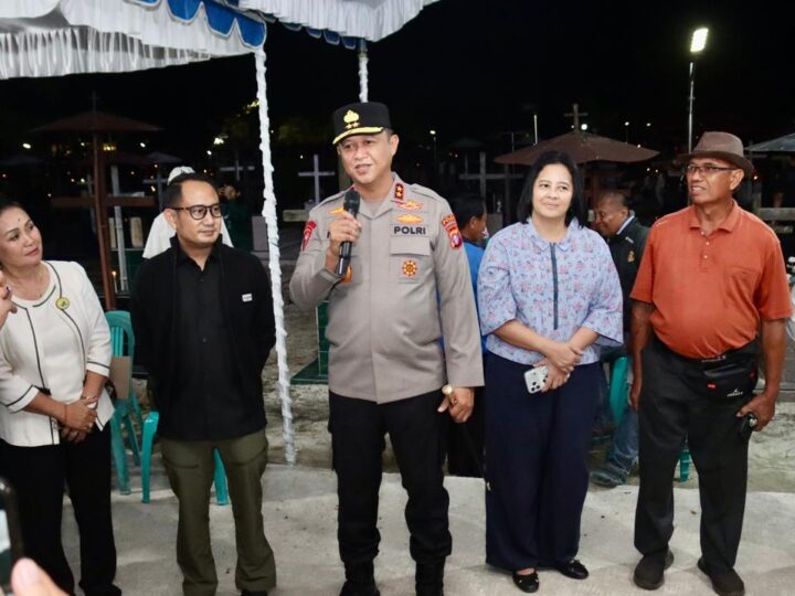 Kapolda Kalteng Cek Langsung Pengamanan Paskah, Tekankan Rasa Aman bagi Jemaat