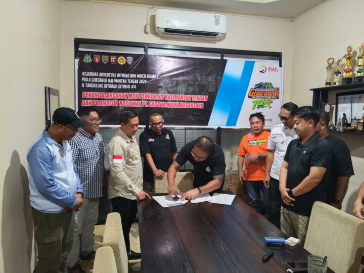 Dukungan Pemprov Kalteng Dongkrak Kejurnas Offroad 2026 di Palangka Raya