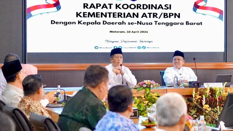Integrasi Data Jadi Kunci, Menteri Nusron Dorong NTB Optimalkan PAD Tanpa Naikkan Pajak