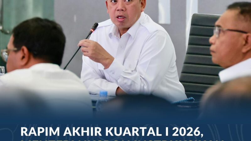 Target Nol Berkas Mengendap, Menteri ATR/BPN Tekankan Percepatan Layanan Pertanahan