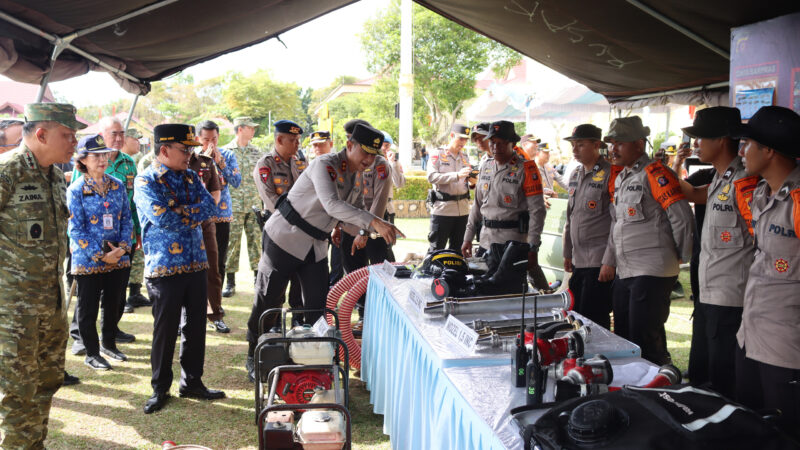 7000 Personel Gabungan Siaga, Kalteng Perkuat Kebersamaan Hadapi Ancaman Karhutla