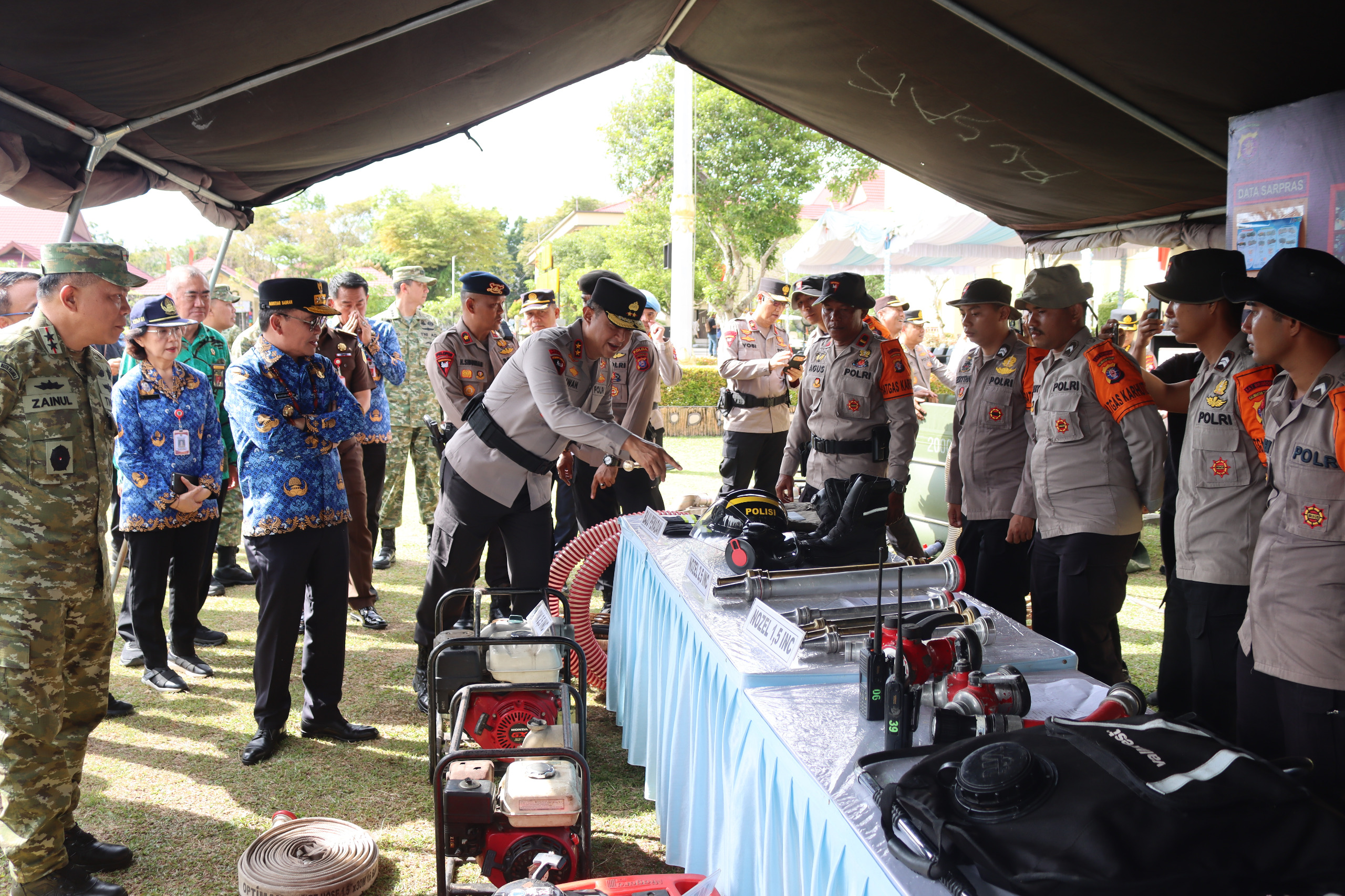 7000 Personel Gabungan Siaga, Kalteng Perkuat Kebersamaan Hadapi Ancaman Karhutla
