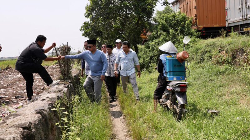 Menteri Nusron Cek Lokasi Industri di Indramayu, Pastikan Sawah Produktif Tetap Terlindungi