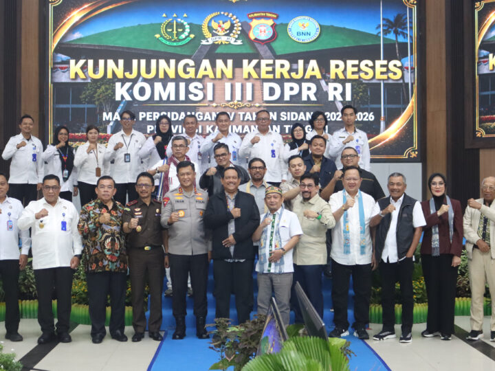 Kunker ke Kalteng, Komisi III DPR RI Apresiasi Kinerja Polda dalam Jaga Kondusivitas Daerah