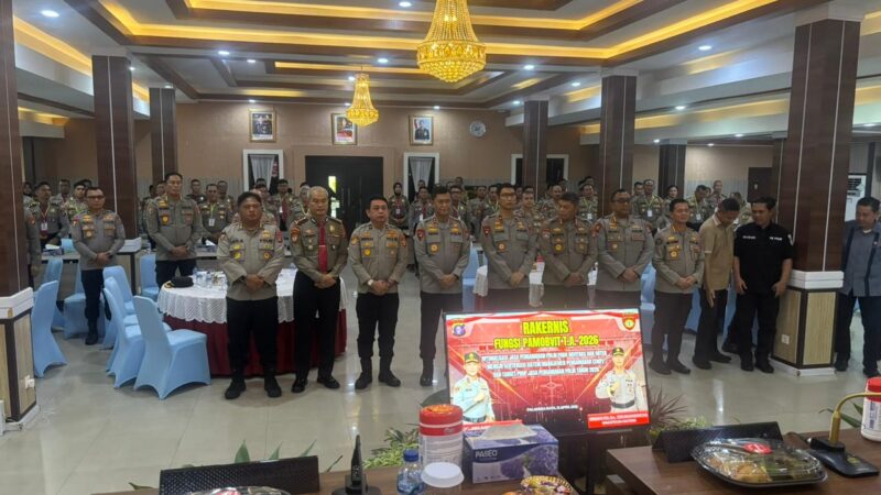 Kasatpamobvit Polresta Palangka Raya Hadiri Rakernis, Perkuat Standar Pengamanan Objek Vital