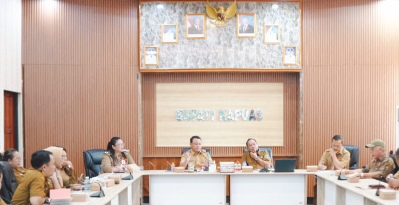 Sekda Kapuas Pimpin Rapat Koordinasi Pengembangan Jalan dan Pembahasan Aset Daerah