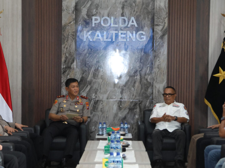 Kapolda Kalteng Sambut Pengurus IOF, Dukungan untuk Event Offroad Nasional Menguat