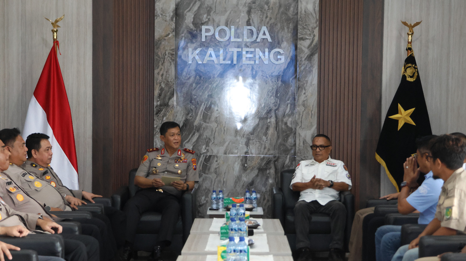 Kapolda Kalteng Sambut Pengurus IOF, Dukungan untuk Event Offroad Nasional Menguat