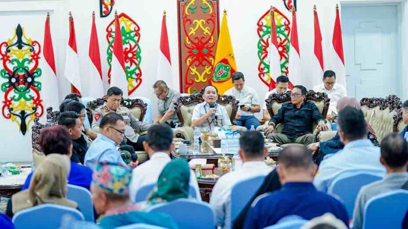 Dialog Ketenagakerjaan, Gubernur Kalteng Terima Aspirasi Serikat Buruh