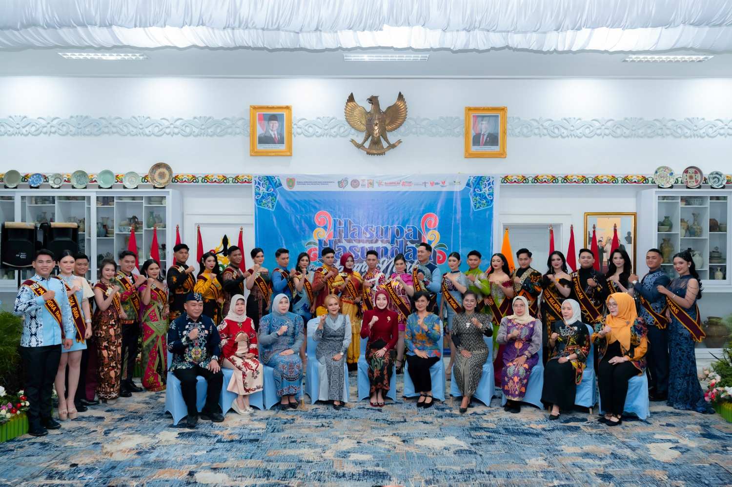 Rangkaian FBIM, Pemprov Kalteng Gelar Hasupa Hasundau Pemilihan Jagau dan Nyai Kalteng