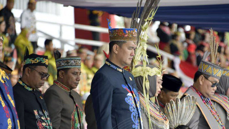 Anggota DPRD Kalteng Dapil II Hadiri Upacara Peringatan Hari Jadi ke-73 Kabupaten Kotawaringin Timur