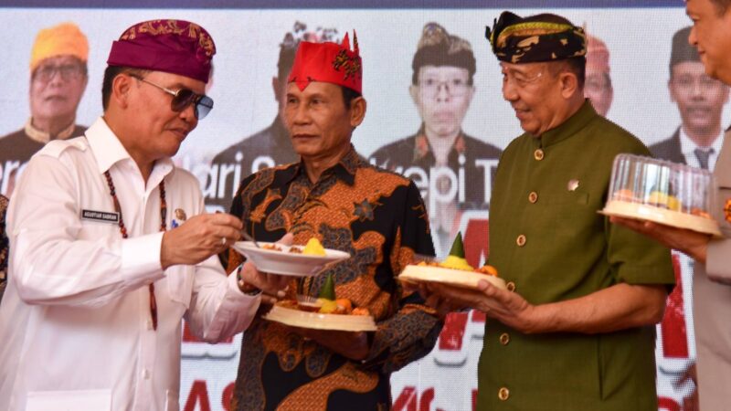 Ketua DPRD Kalteng Hadiri Perayaan Dharma Shanti Nyepi Tahun Baru Saka 1948 dan HUT Integrasi ke-46 Kaharingan-Hindu