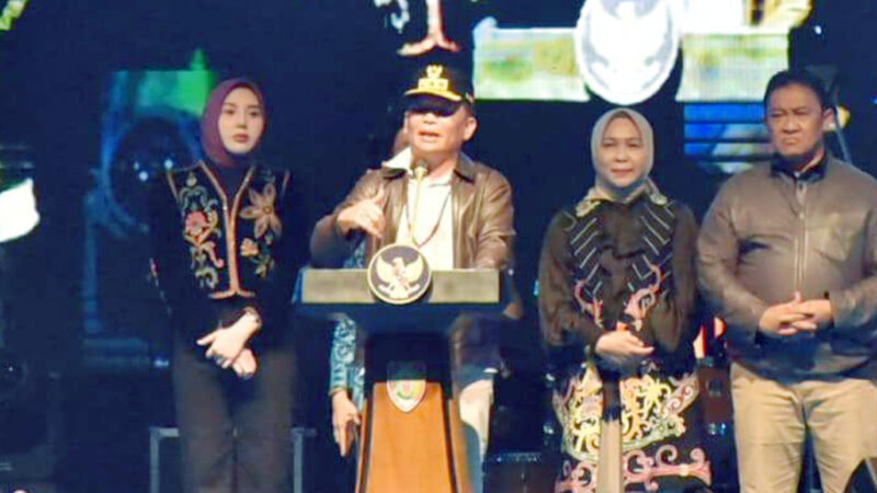 Huma Betang Night Kembali Digelar, Gubernur Ajak Masyarakat Jaga Fasilitas Publik