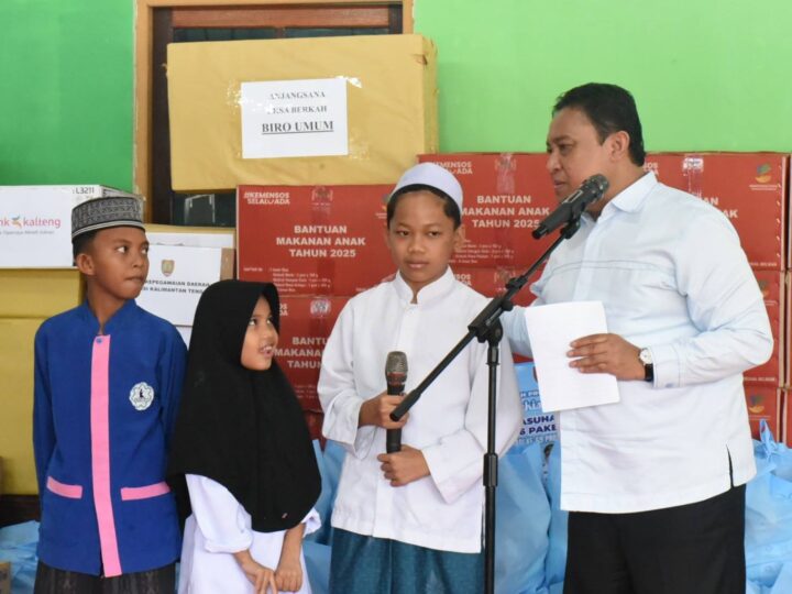 Rangkaian Peringatan Hari Jadi Ke-69 Provinsi Kalteng, Wagub Kalteng Anjangsana ke Sejumlah Panti Asuhan