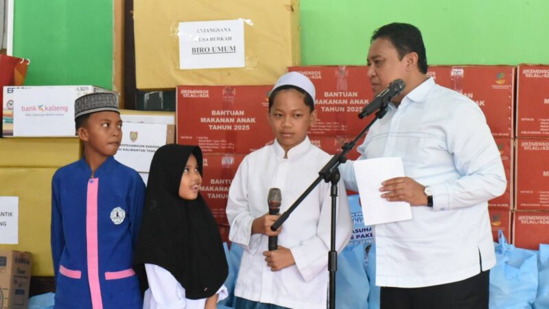 Rangkaian Peringatan Hari Jadi Ke-69 Provinsi Kalteng, Wagub Kalteng Anjangsana ke Sejumlah Panti Asuhan
