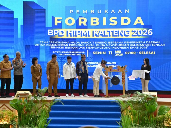 Hadiri FORBISDA BPD HIPMI Kalteng, Gubernur Sampaikan Sinergi Pemda dan HIPMI Harus Diperkuat