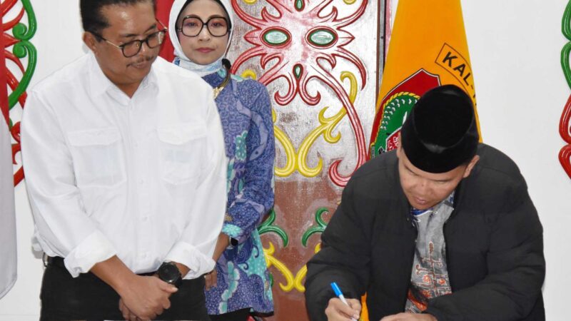 Dukung Cetak Sawah, Pemprov Kalteng dan Kementan RI Tandatangani Nota Kesepakatan Pendidikan Vokasi Pertanian