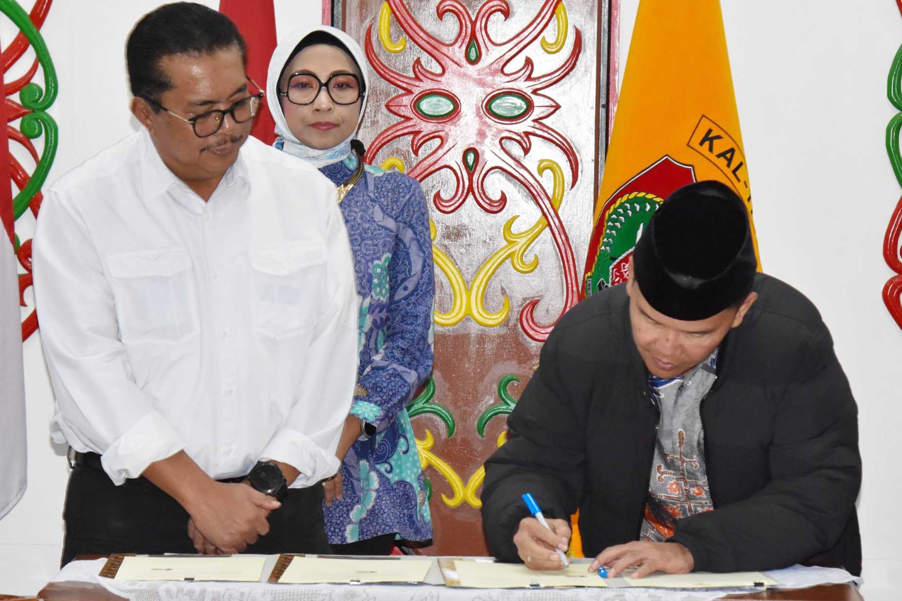Dukung Cetak Sawah, Pemprov Kalteng dan Kementan RI Tandatangani Nota Kesepakatan Pendidikan Vokasi Pertanian