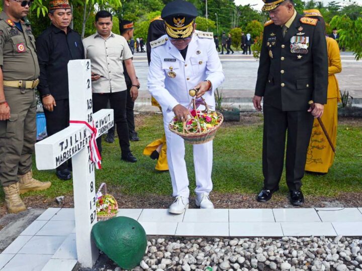 Gubernur Pimpin Upacara dan Ziarah TMP, Rangkaian Peringati Hari Jadi ke-69 Kalteng