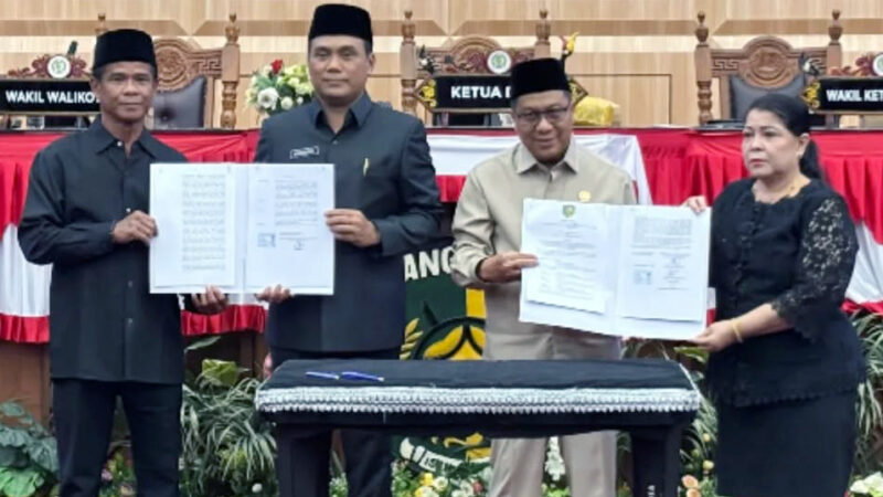 DPRD Palangka Raya Resmi Sahkan Perda PJU