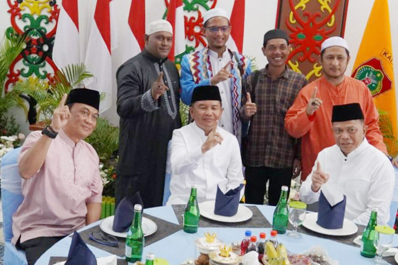 Gelar Open House Iduladha, Gubernur Kalteng Sambut Masyarakat