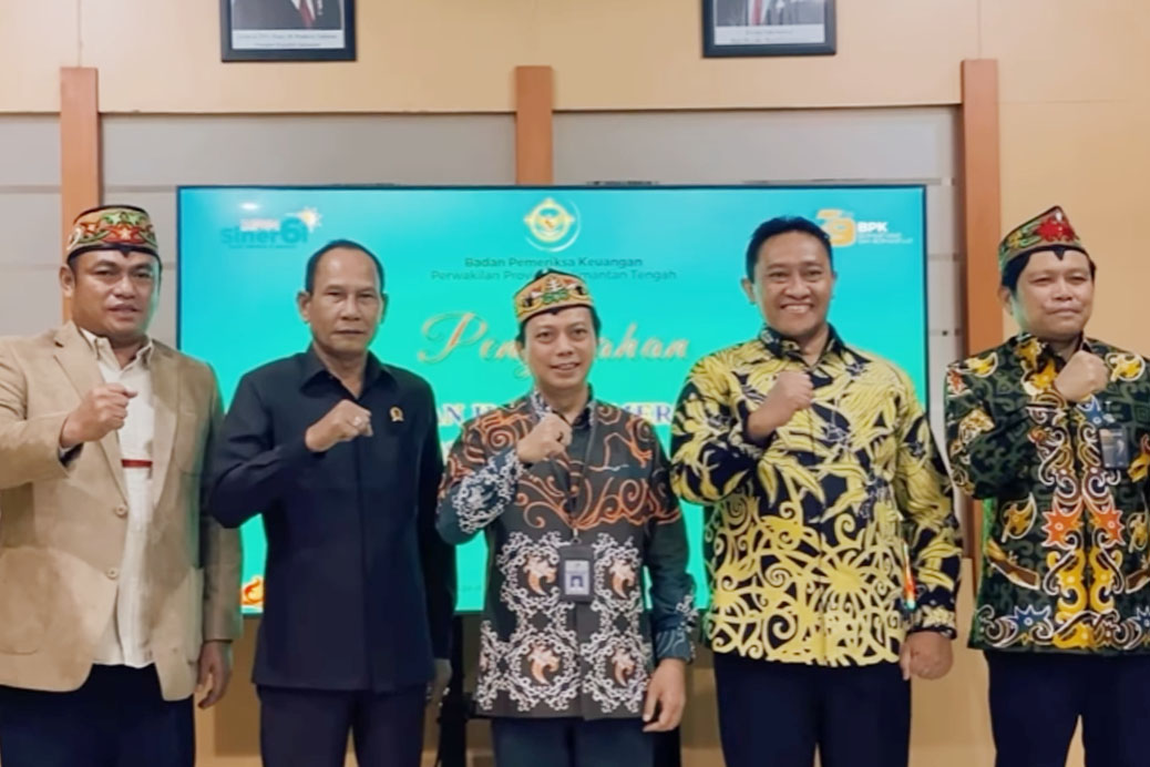 Ketua DPRD Terima Laporan Hasil Pemeriksaan dari BPK Perwakilan Kalteng