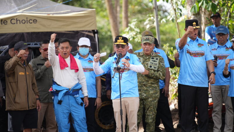 Kapolda Kalteng Apresiasi Kejurnas Adventure Offroad di Tangkiling
