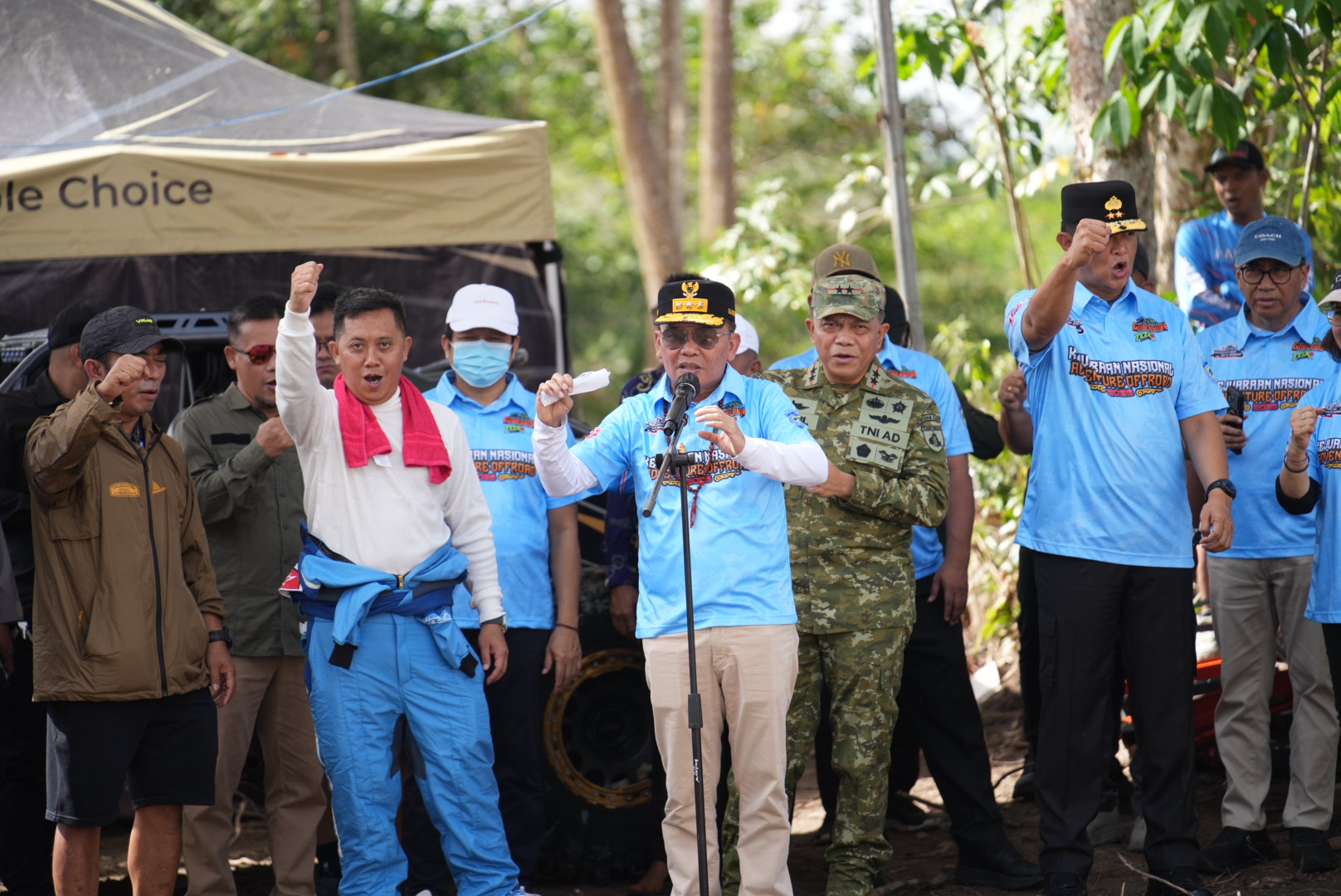 Kapolda Kalteng Apresiasi Kejurnas Adventure Offroad di Tangkiling