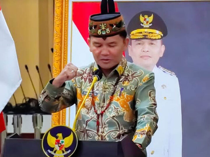 Hadiri Pelantikan Pengurus PERGATSI Kalteng, Gubernur Tegaskan Peran Penting Olahraga dalam Pembangunan SDM
