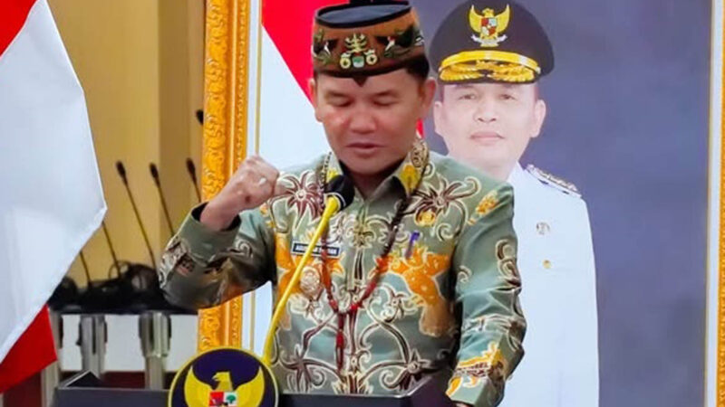 Hadiri Pelantikan Pengurus PERGATSI Kalteng, Gubernur Tegaskan Peran Penting Olahraga dalam Pembangunan SDM