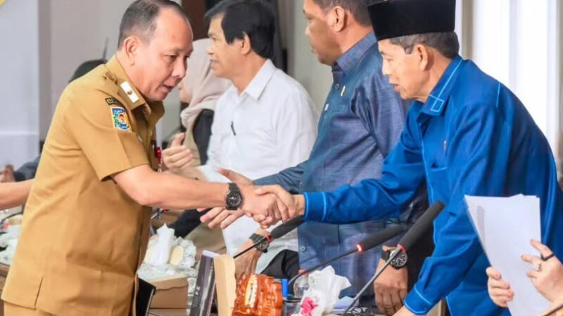 Komisi I dan II DPRD Kalteng Gelar Rapat Kerja Gabungan Lintas Sektor