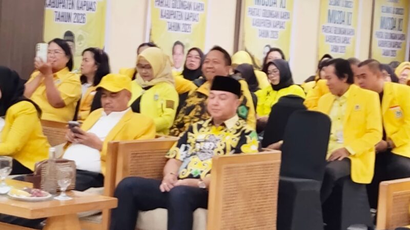 Musda XI Golkar Kapuas Digelar, Fokus Perkuat Konsolidasi dan Siapkan Agenda Politik
