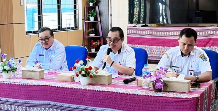 Asisten I Pimpin Rakor Pengaktifan Kembali Jarkomdat
