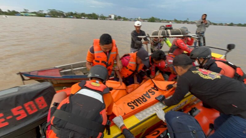 Nelayan Hilang di Sungai Kapuas Ditemukan Tak Bernyawa Setelah Dua Hari Pencarian