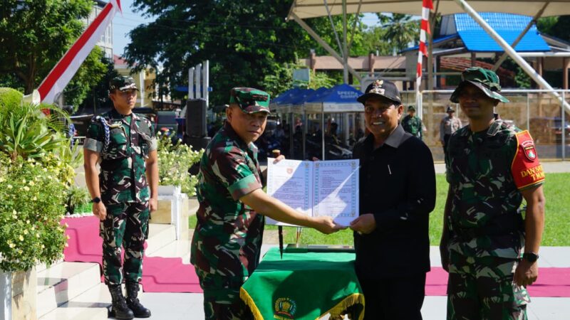 TMMD Ke-128 di HSS Ditutup, Pangdam XXII/TB: Bangun Desa Perkuat Gotong Royong