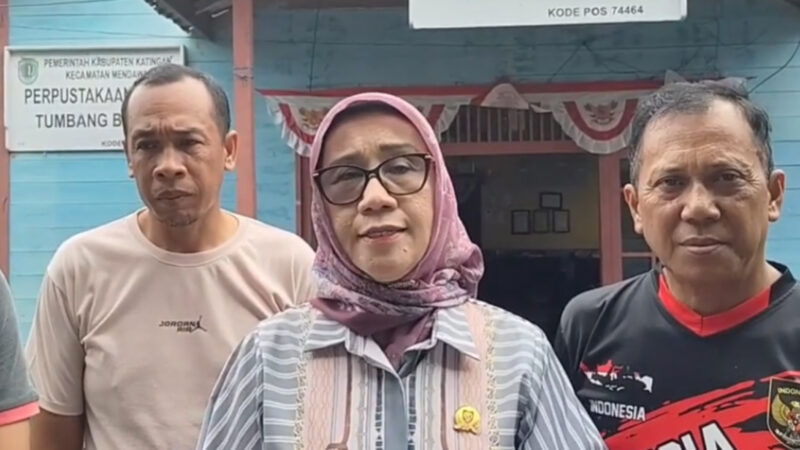 Ketua Komisi II DPRD Kalteng Reses Perseorangan di Desa Tumbang Bulan Katingan