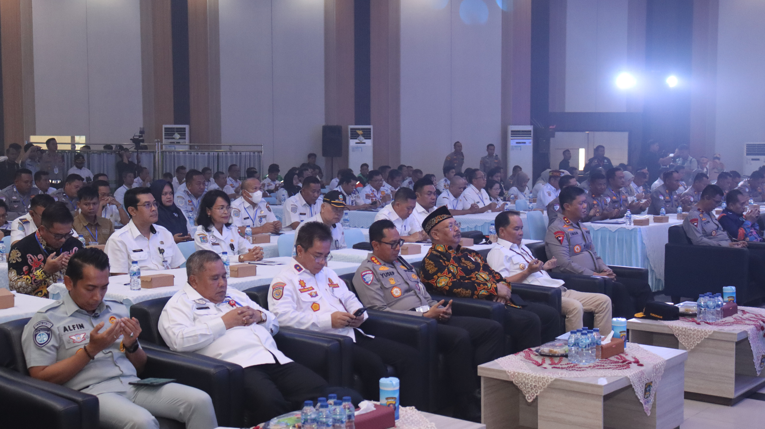 Kapolda Kalteng Tekankan Budaya Tertib Berlalu Lintas dalam Raker LLAJ 2026
