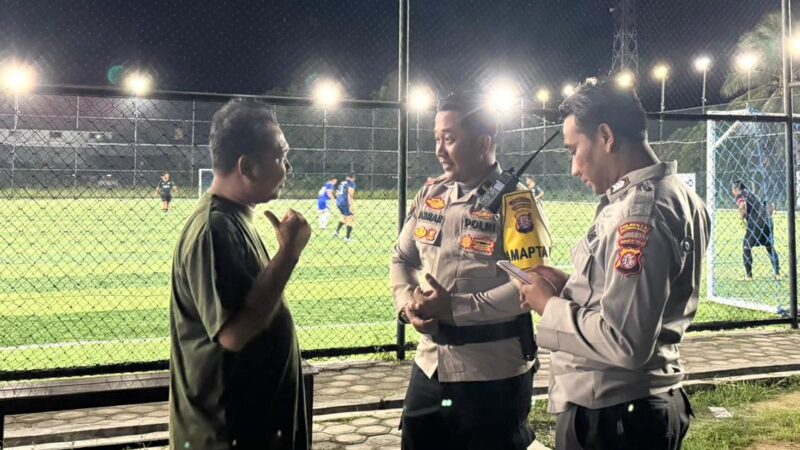 Polisi Bergerak Cepat Redam Keributan di Mini Soccer Twins Palangka Raya