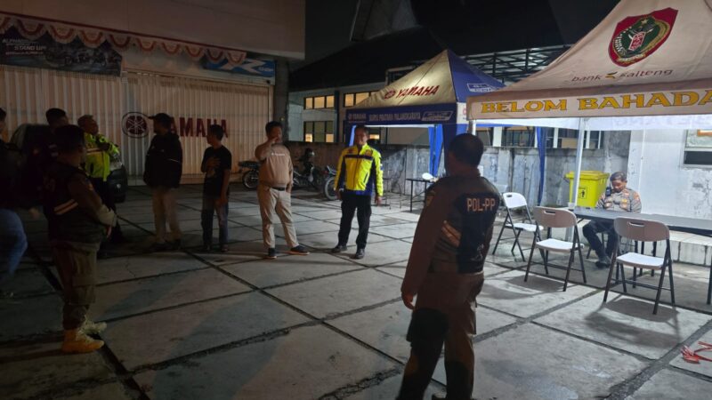 Pos Pantau Aktif, Satlantas Palangka Raya Siap Tindak Balap Liar dan Knalpot Brong