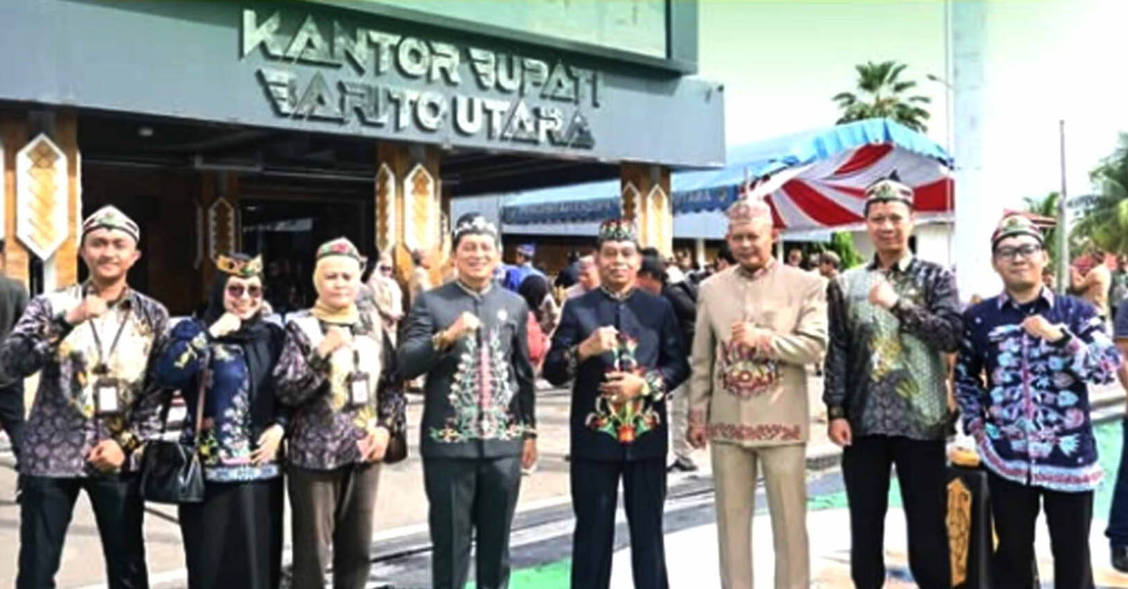 Legislator Barito Utara Hadiri Upacara Peringatan Hari Jadi Ke-69 Provinsi Kalteng
