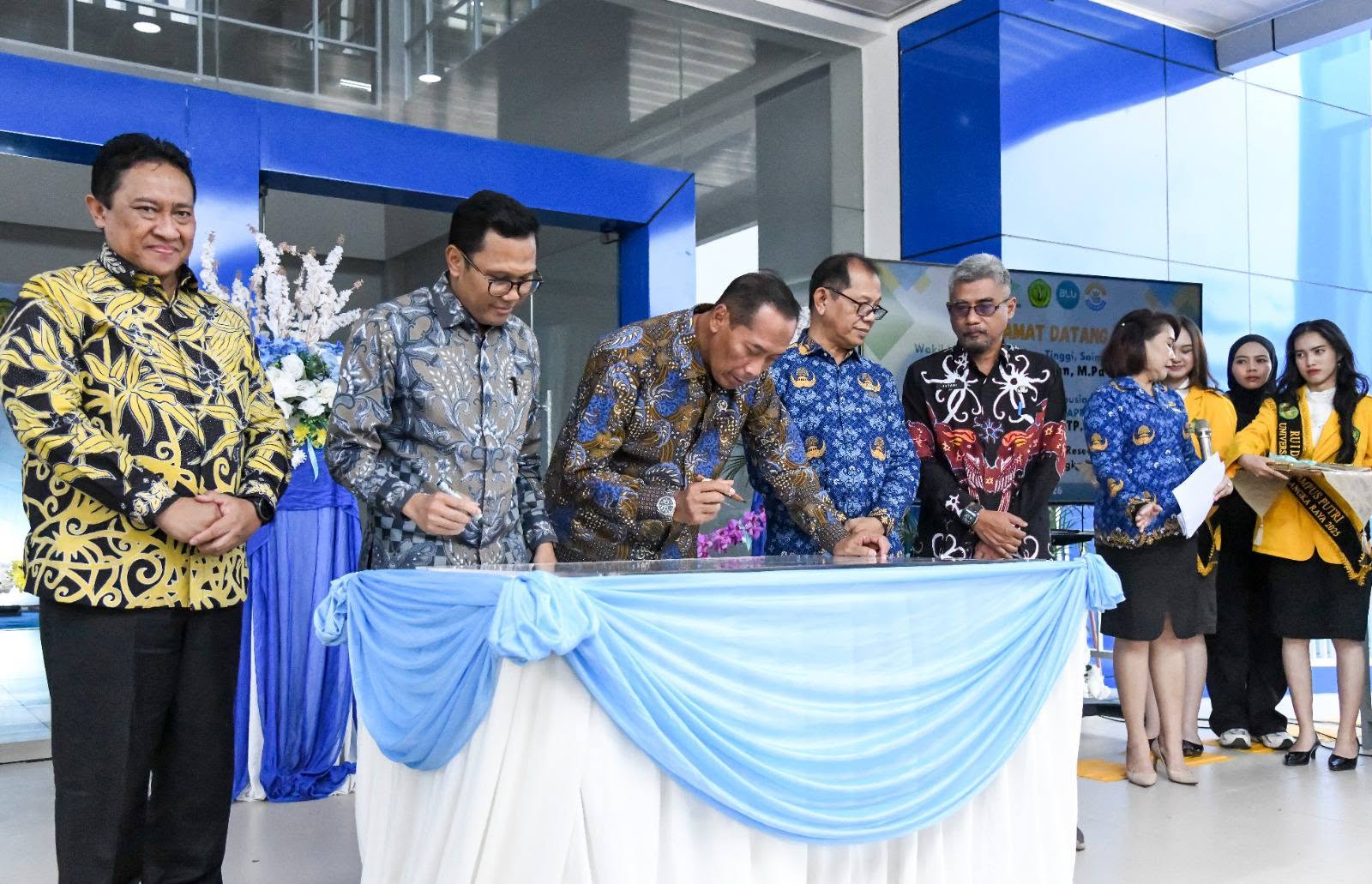 Wamendiktisaintek RI Fauzan Resmikan Gedung MERC FK di Universitas Palangka Raya