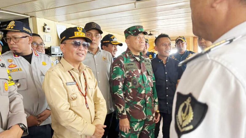 Gubernur Kalteng Tinjau Langsung Kesiapan Arus Mudik di Bandara H. Asan dan Pelabuhan Sampit