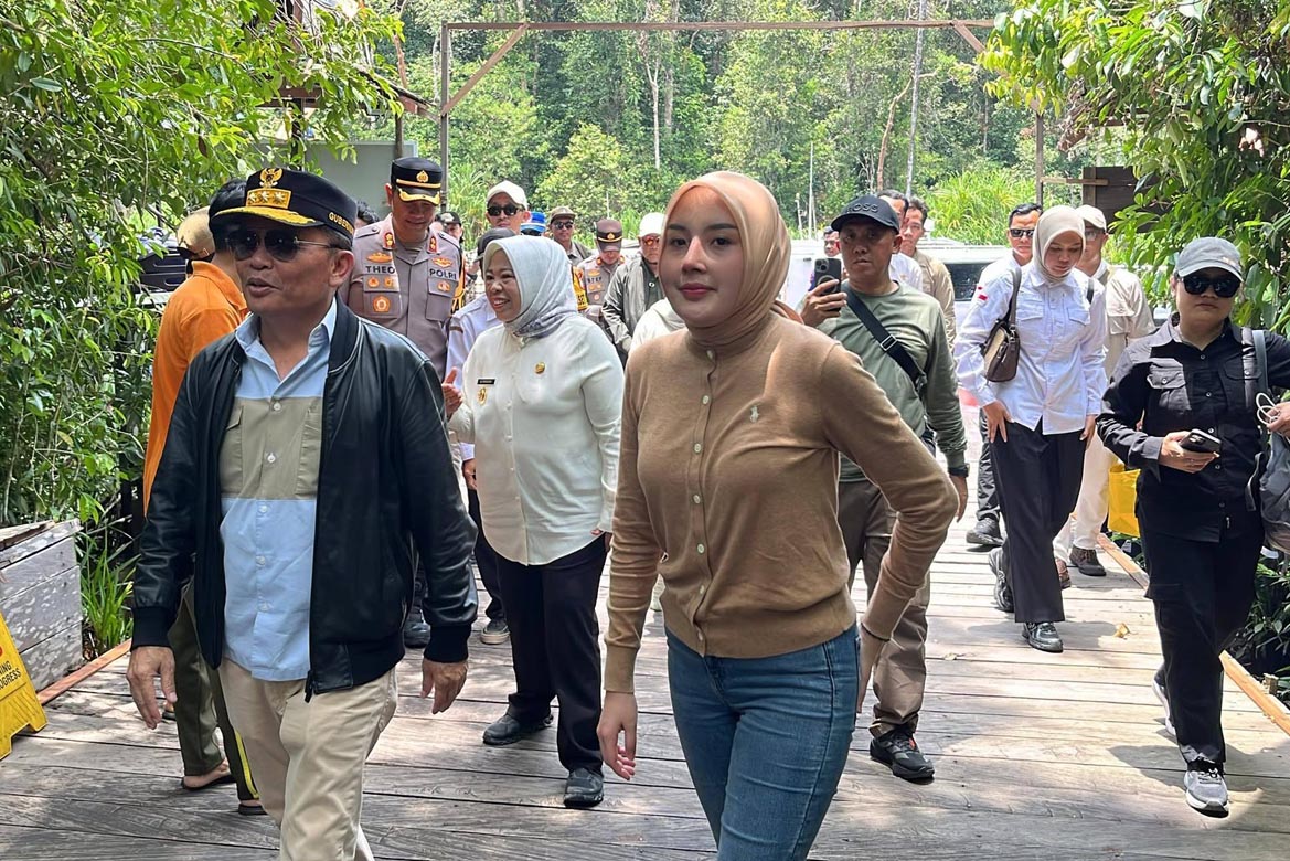 Gubernur Kalteng Agustiar Sabran Tinjau Kawasan Wisata Tanjung Puting