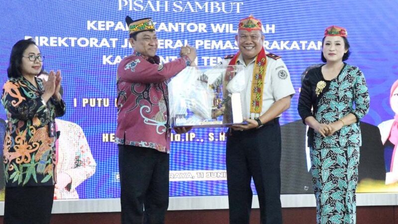 Hadiri Acara Pisah Sambut Kakanwil Ditjenpas Kalteng, Wagub Tekankan Penguatan Sinergi dan Kolaborasi