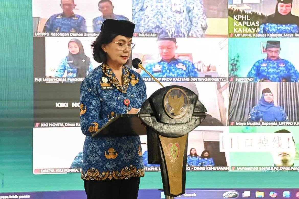Pj Sekda Kalteng Ajak PNS Tingkatkan Kompetensi dan Profesionalisme