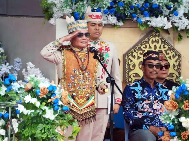 Gubernur Kalimantan Tengah Pimpin Upacara Peringatan Hari Jadi Barito Utara yang ke-76