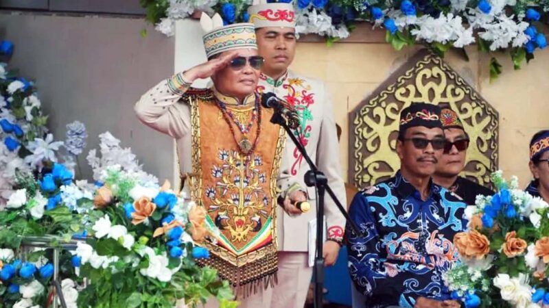 Gubernur Kalimantan Tengah Pimpin Upacara Peringatan Hari Jadi Barito Utara yang ke-76