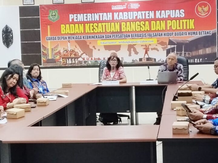 Badan Kesbangpol Kapuas Gelar Rakor Mekanisme Pengukuran IHal dan Sosialisasi Pengisian link e-Survey