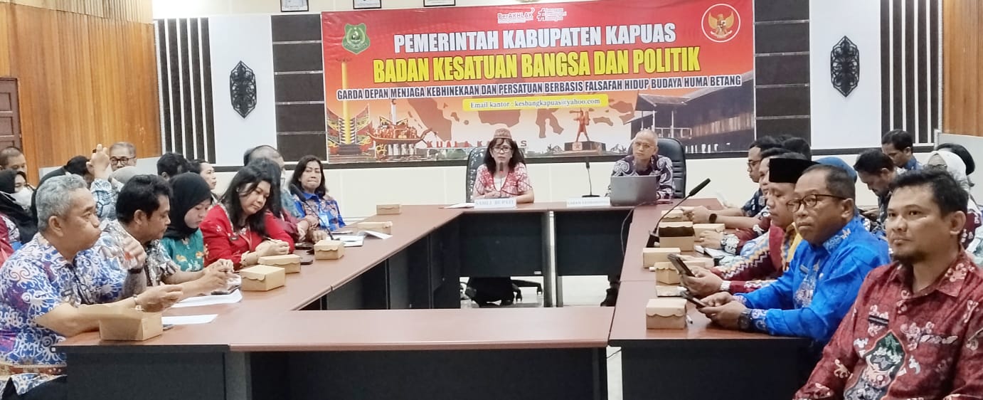 Badan Kesbangpol Kapuas Gelar Rakor Mekanisme Pengukuran IHal dan Sosialisasi Pengisian link e-Survey